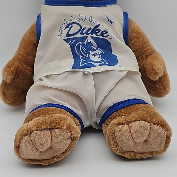 Duke Blue Devils Teddy Bear Plush Toy Mascot Officially Licensed 12" Souvenir - Picture 4 of 12